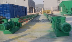 Screw conveyor transfer