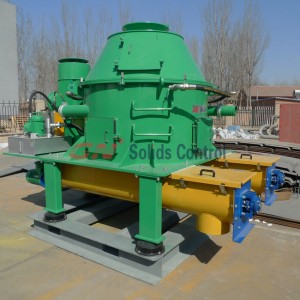 Drilling waste vertical cuttings dryer