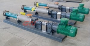 centrifuge feed pump - screw pump