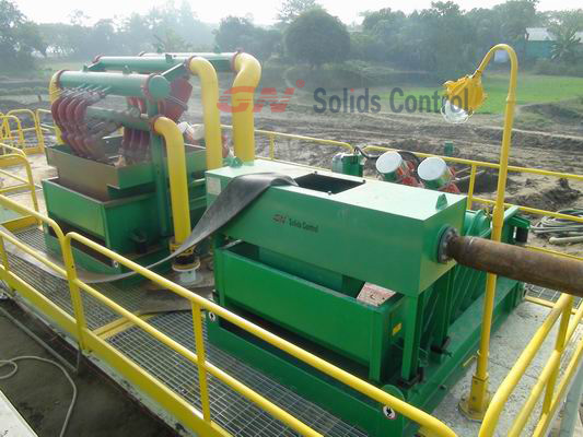 Mud Recycling System for HDD to Bangladesh - GN Solids Control