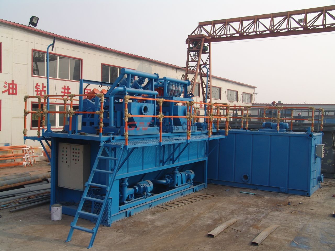 drilling mud tank system
