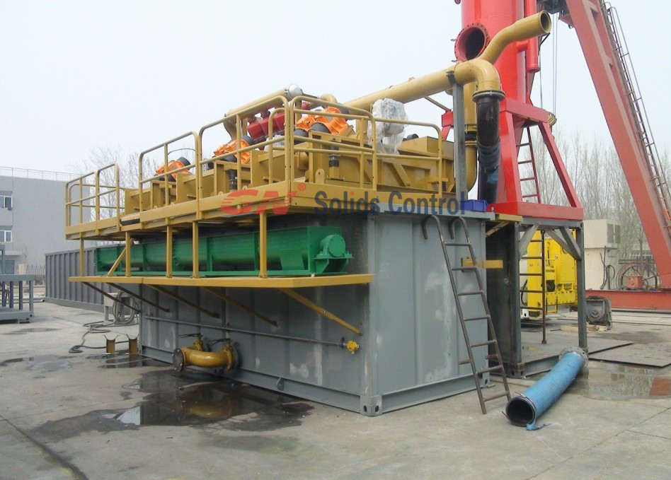 offshore drilling mud system